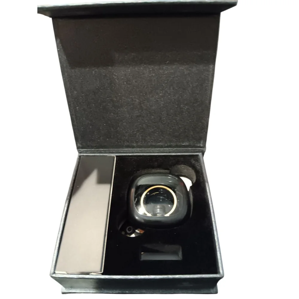 Smart Ring NWT Beautiful Brushed Gold Tone Fitness Tracker Sleep, HR, BP Steps